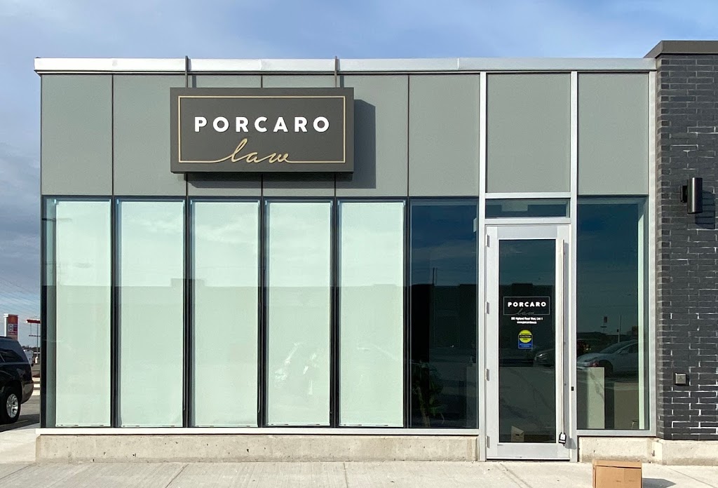 Porcaro Law | 560 Highland Rd W, Stoney Creek, ON L8W 0C4, Canada | Phone: (905) 963-8808