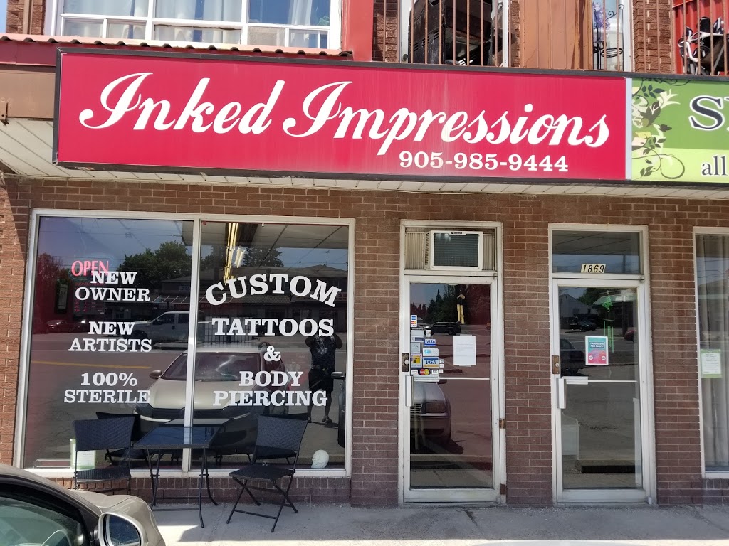 Inked Impressions Tattoo & Body Piercing Studio | 1869 Scugog St, Port Perry, ON L9L 1J3, Canada | Phone: (905) 985-9444