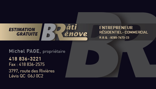 Bati-Renove 2002 Inc | 3789 Rte des Rivières, Saint-Étienne-de-Lauzon, QC G6J 0C2, Canada | Phone: (418) 836-3221