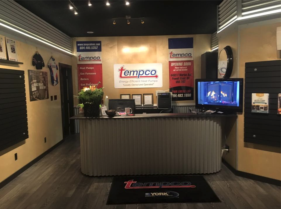 Tempco Heating & Cooling Specialists | 7239 Duncan St, Powell River, BC V8A 5M6, Canada | Phone: (604) 485-5352