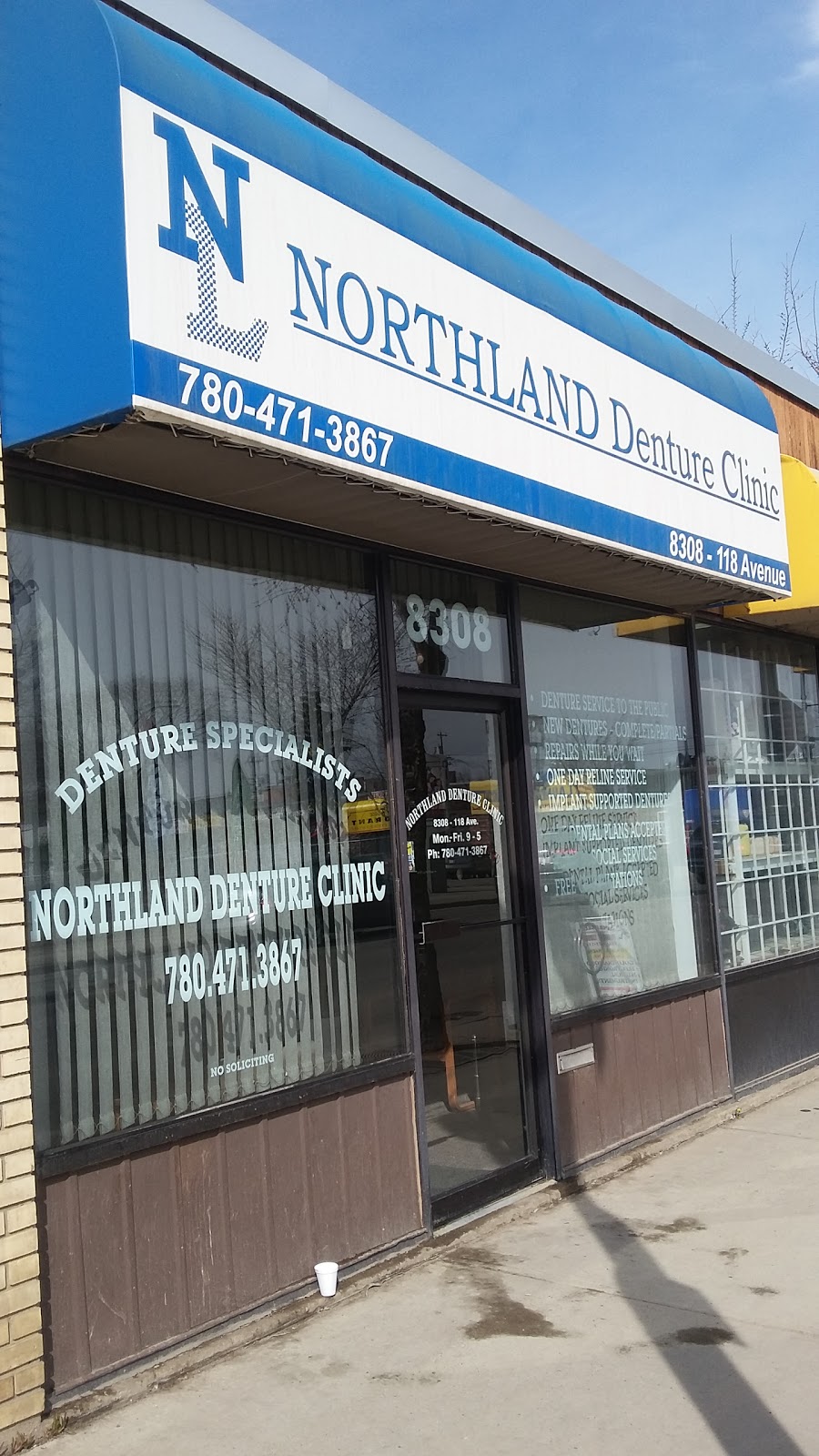 Northland Denture Clinic Ltd | 8308 118 Avenue NW, Edmonton, AB T5B 0S5, Canada | Phone: (780) 471-3867