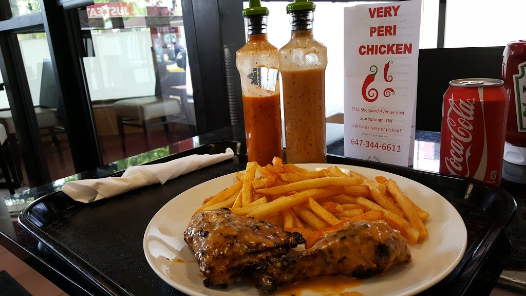 Very Peri Chicken | 3551 Sheppard Ave E, Scarborough, ON M1T 3K8, Canada | Phone: (647) 344-6611