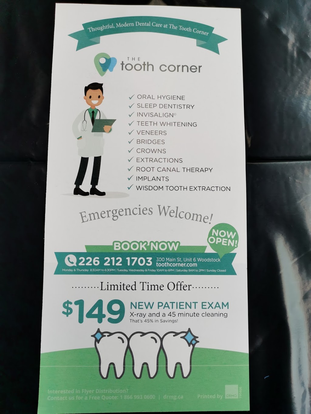 The Tooth Corner - Dental Office on Main St | 300 Main St unit 6, Woodstock, ON N4S 1T3, Canada | Phone: (519) 421-3368