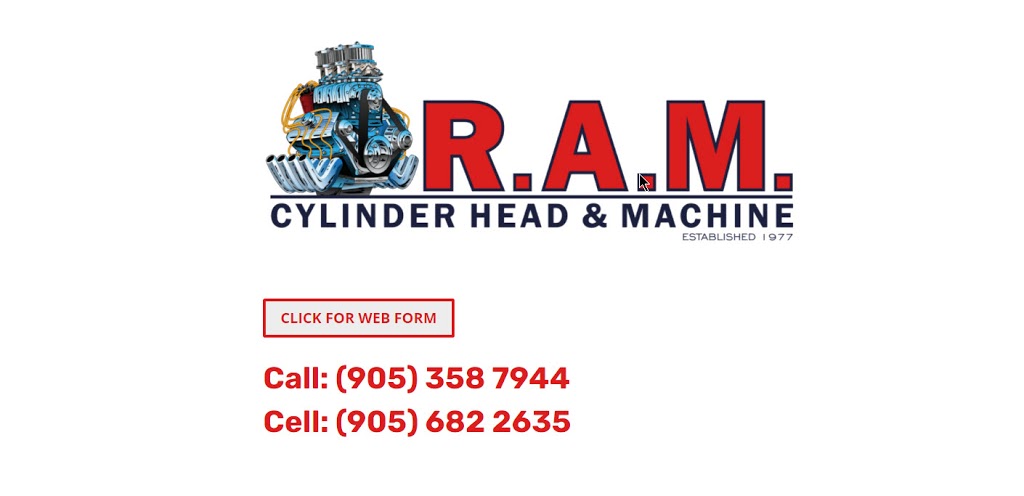 R.A.M. Cylinder Head & Machine | 135 Cushman Rd, St. Catharines, ON L2M 6T2, Canada | Phone: (905) 358-7944