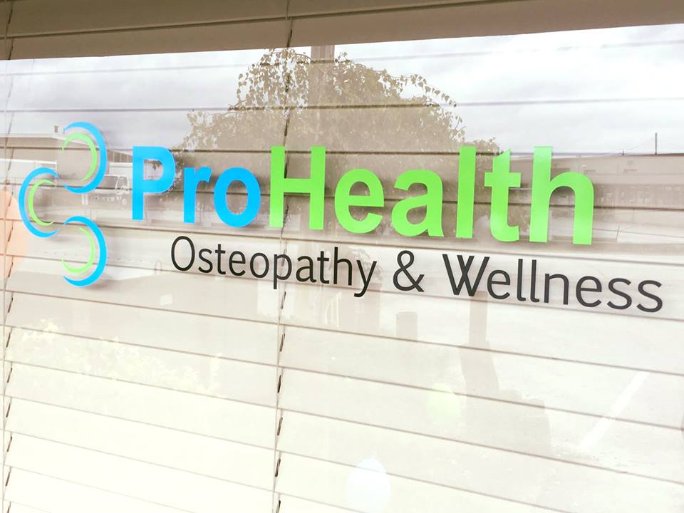 ProHealth Osteopathy & Wellness | 8 Hiscott St #8, St. Catharines, ON L2R 1C6, Canada | Phone: (289) 990-6972