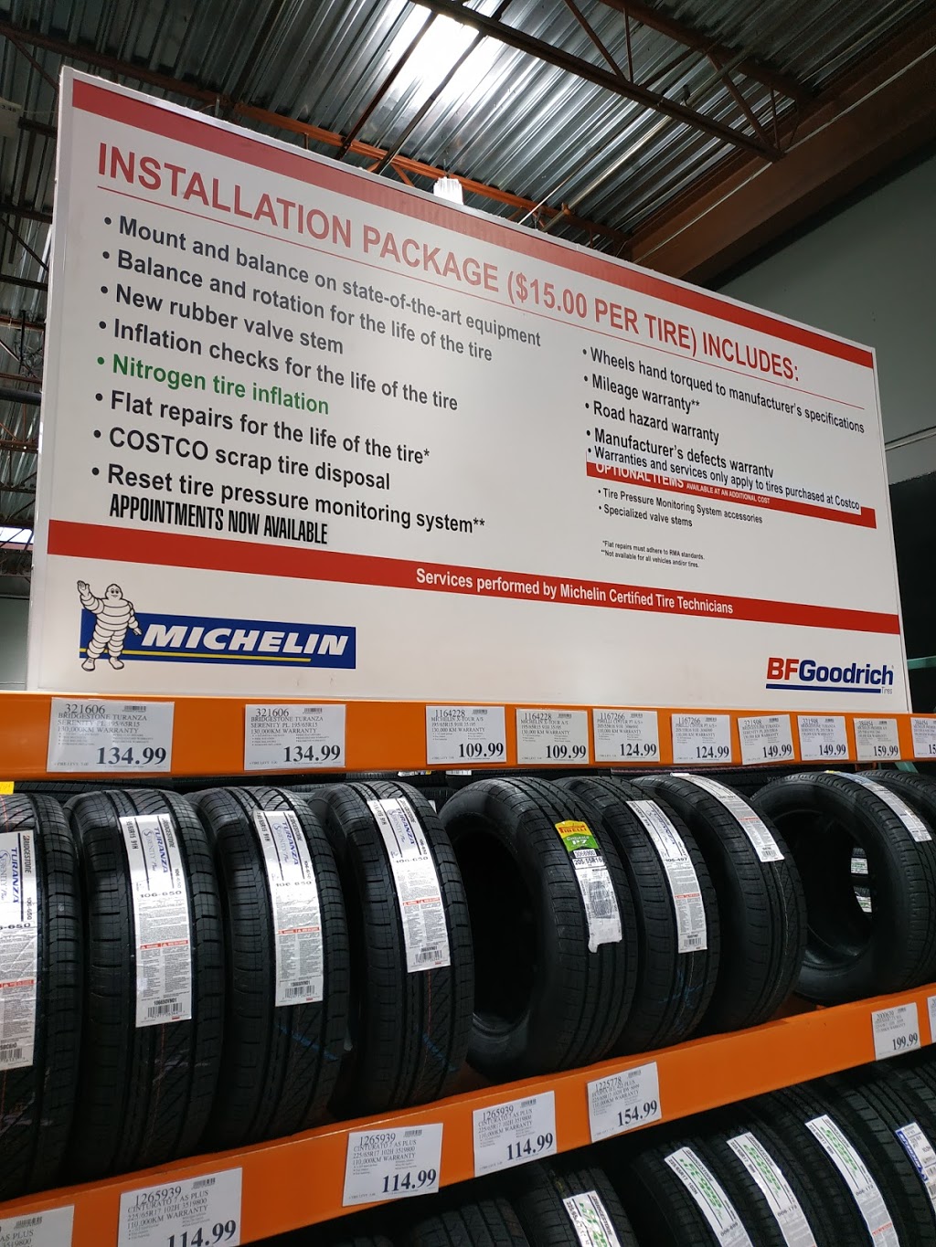 Costco Tire Center | 9151 Bridgeport Rd, Richmond, BC V6X 3L9, Canada