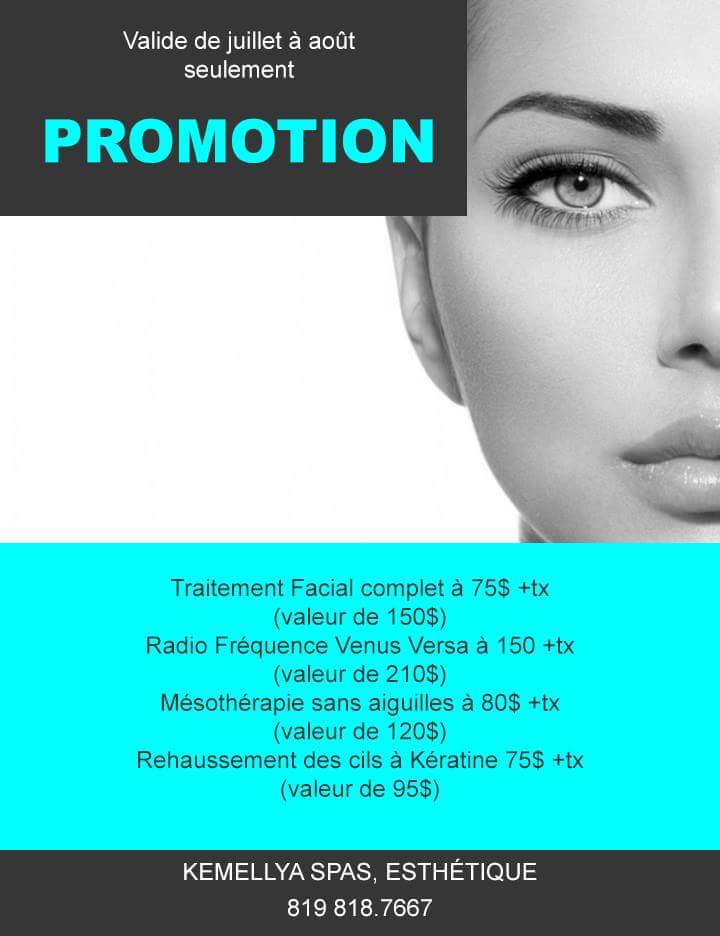 Institut de beauté Kemellya | 2023 2 Allée, Saint-Nicéphore, QC J2A 1N5, Canada | Phone: (819) 818-7667