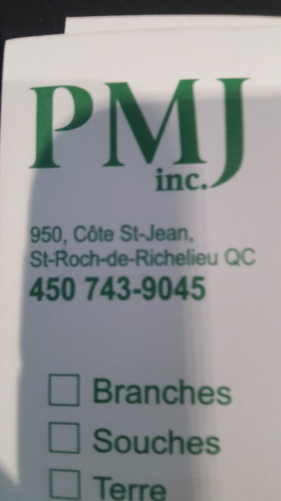 Sabliere PMJ Inc | 950 Côte Saint-Jean, Saint-Roch-de-Richelieu, QC J0L 2M0, Canada | Phone: (450) 743-9045