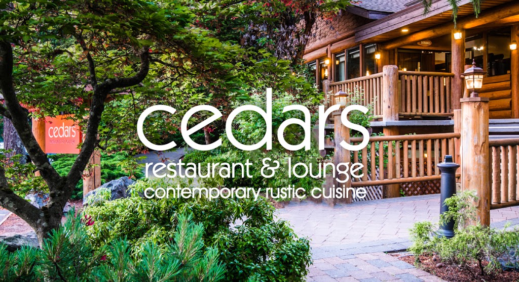 Cedars Restaurant & Lounge | 1155 Resort Dr, Parksville, BC V9P 2E3, Canada | Phone: (250) 248-2333