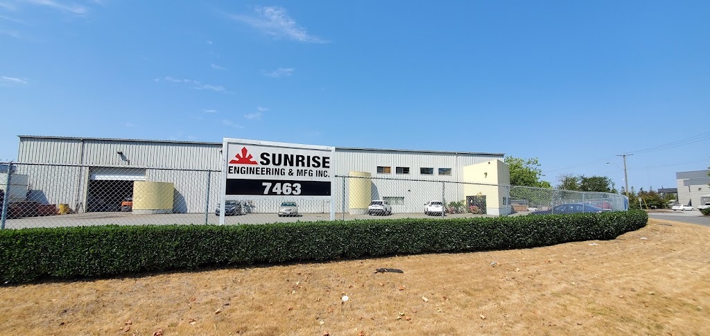 Sunrise Engineering & Manufacturing inc. | 7463 Wilson Ave, Delta, BC V4G 1E5, Canada | Phone: (604) 946-9944