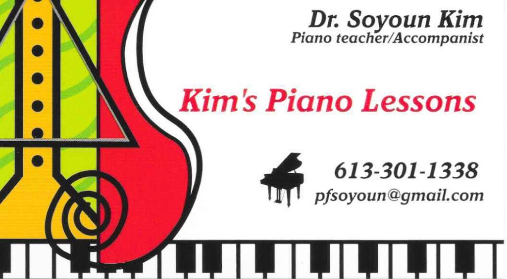 Dr. Soyoun Kims Piano Lessons | 92 Waterbridge Dr, Nepean, ON K2G 6T3, Canada | Phone: (613) 301-1338