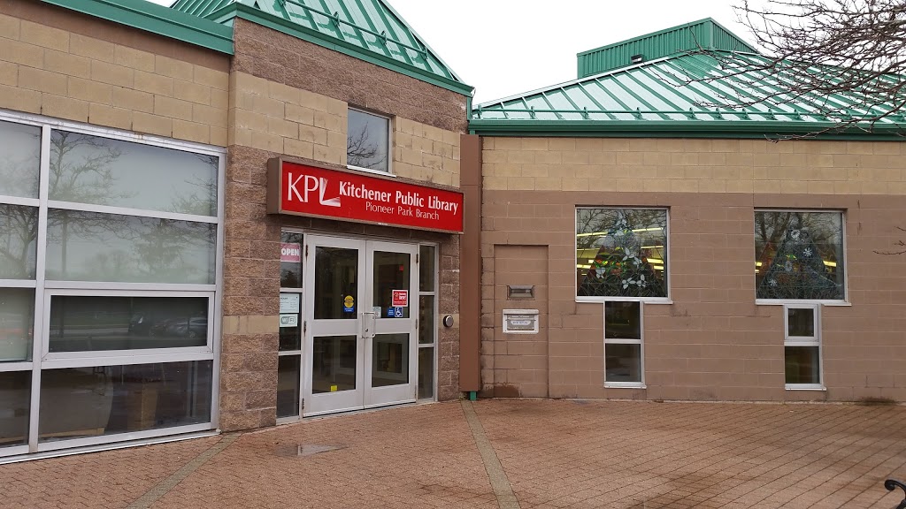 Pioneer Park Community Library | 150 Pioneer Dr, Kitchener, ON N2P 2C2, Canada | Phone: (519) 748-2740