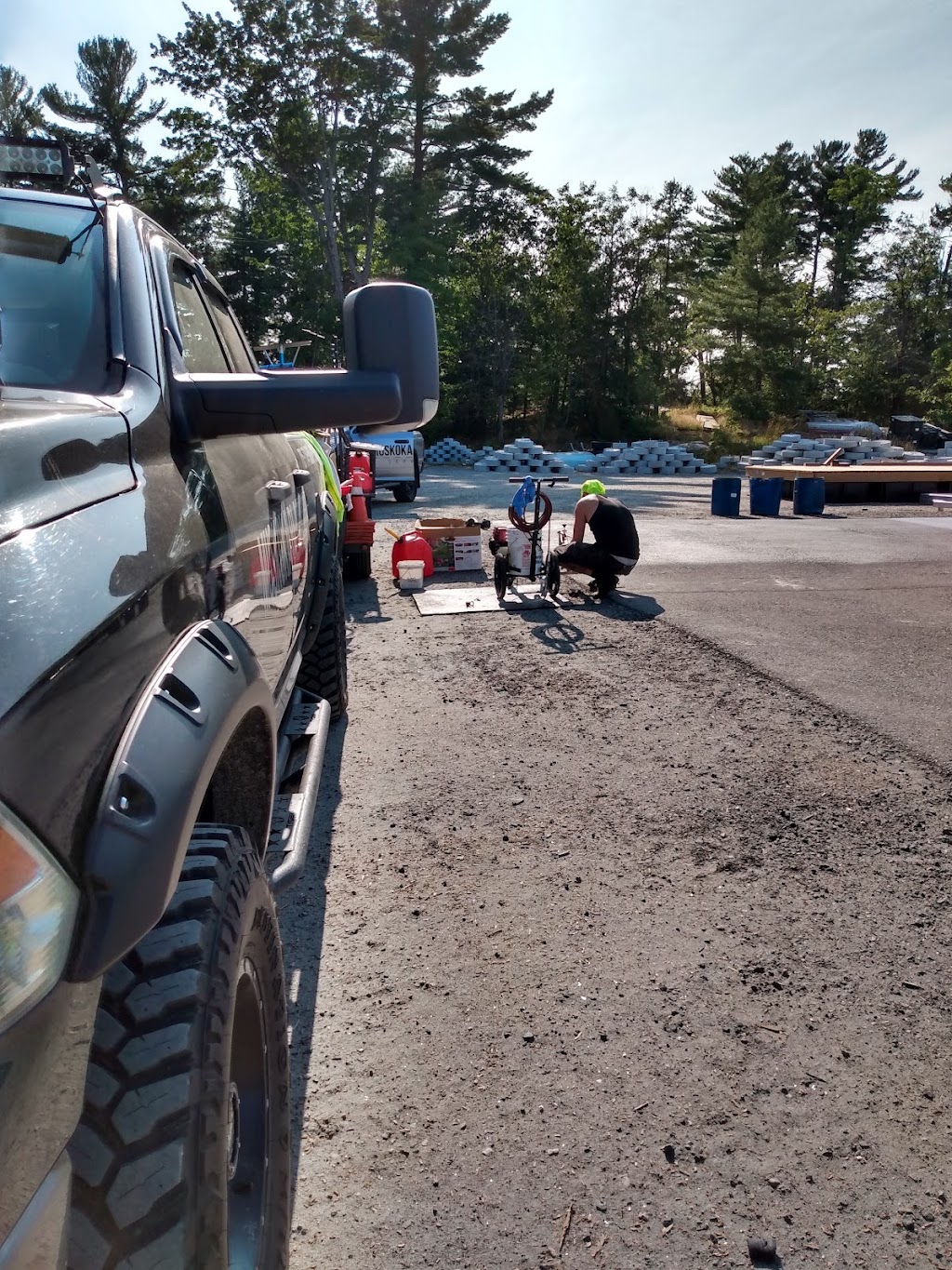 Muskoka Blacktop services | 21A Railway Ave, Parry Sound, ON P2A 2R7, Canada | Phone: (705) 774-5809