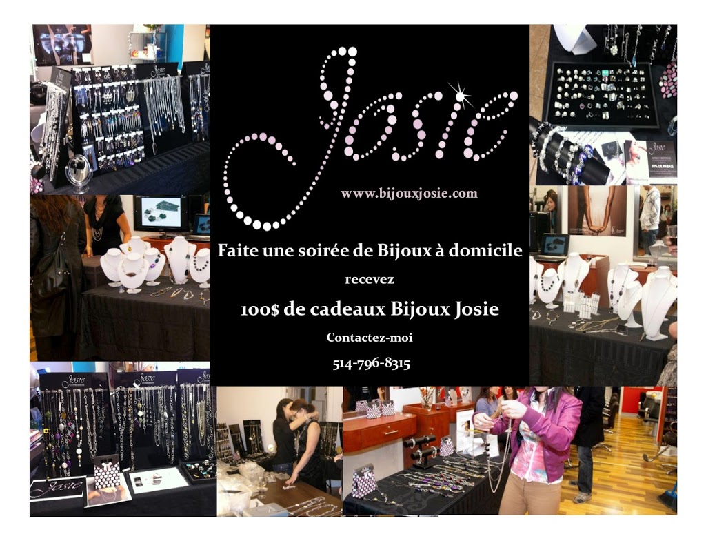 Bijoux Josie | 105 Rue des Échevins #302, Saint-Jean-sur-Richelieu, QC J2W 0A2, Canada | Phone: (514) 796-8315