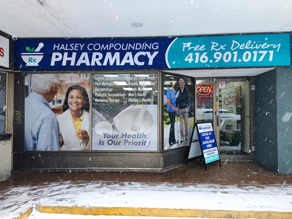 Halsey Compounding Pharmacy | 100 Halsey Ave #2, East York, ON M4B 1A9, Canada | Phone: (416) 901-0171