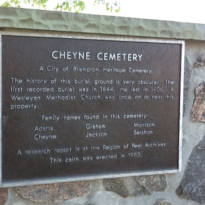 Cheyne Cemetery | 7337 Hurontario St, Brampton, ON L6W 4G4, Canada