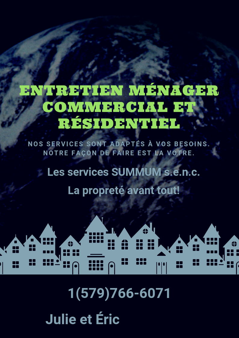 LES SERVICES SUMMUM SENC. | Rue Guilbault #8, Lourdes-de-Joliette, QC J0K 1K0, Canada | Phone: (579) 766-6071