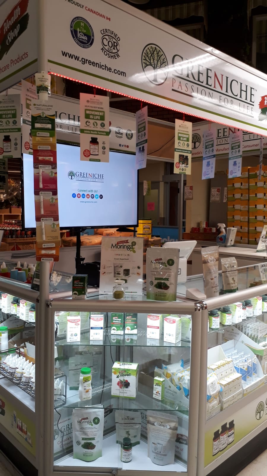 Greeniche Health Shop - Ocean Fresh Foods | 499 Main St S, Brampton, ON L6Y 1N7, Canada | Phone: (877) 254-5820