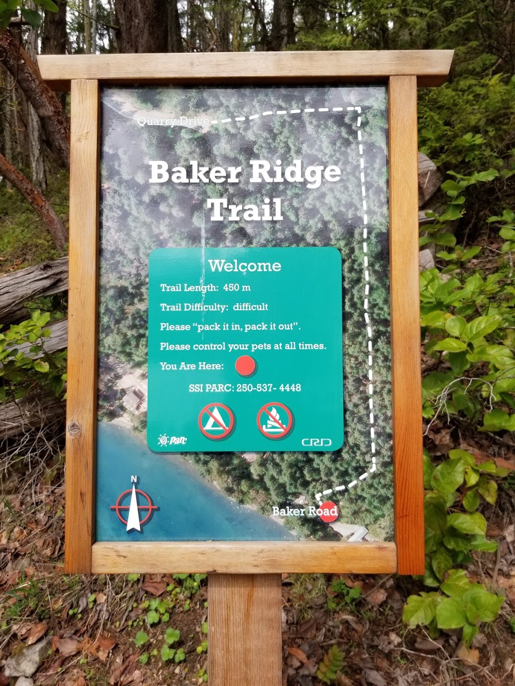 Baker Ridge Trail | 245 Quarry Dr, Salt Spring Island, BC V8K 1J2, Canada | Phone: (250) 360-3000