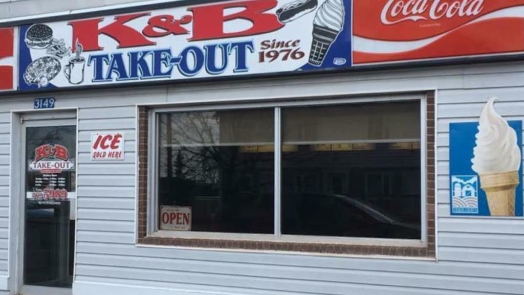 K & B Take-Out | 3149 Main St, Salisbury, NB E4J 2K2, Canada | Phone: (506) 372-5989