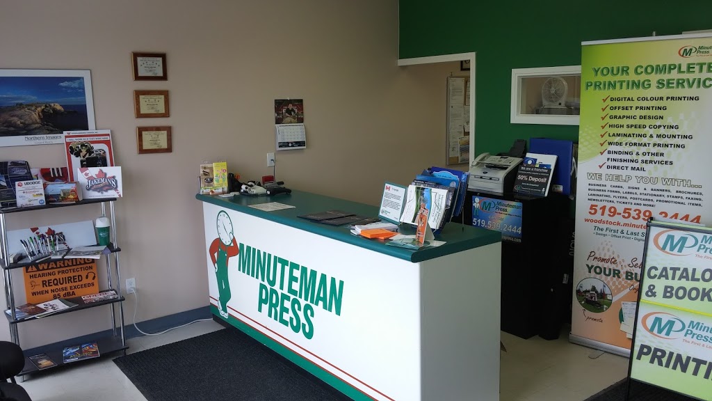 Minuteman Press | 1147 Dundas St E, Woodstock, ON N4S 8W3, Canada | Phone: (519) 539-2444