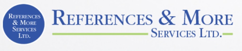 References & More Services | 110 Brownridge Dr, Thornhill, ON L4J 7B5, Canada | Phone: (905) 760-9096