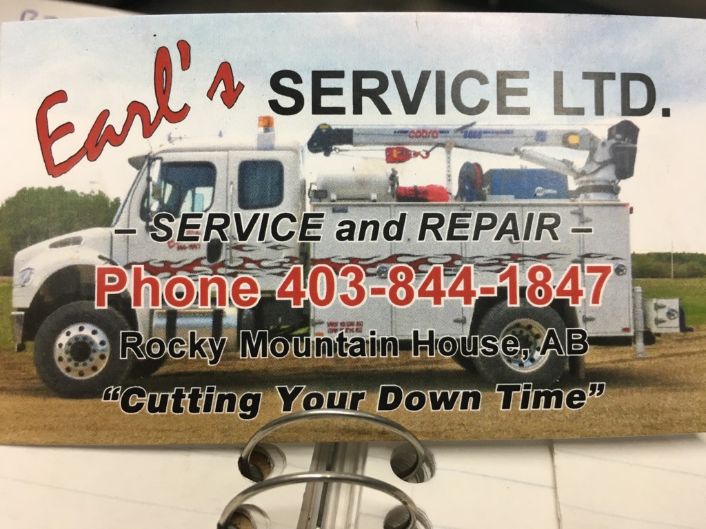 Earls Service Limited | 85066 Old, AB-11A, AB T4T 1A2, Canada | Phone: (403) 844-1847