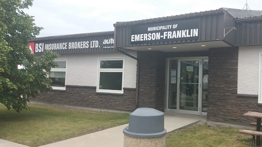 Rural Municipality of Emerson - Franklin | 115 Waddell Ave, Dominion City, MB R0A 0H0, Canada | Phone: (204) 427-2557