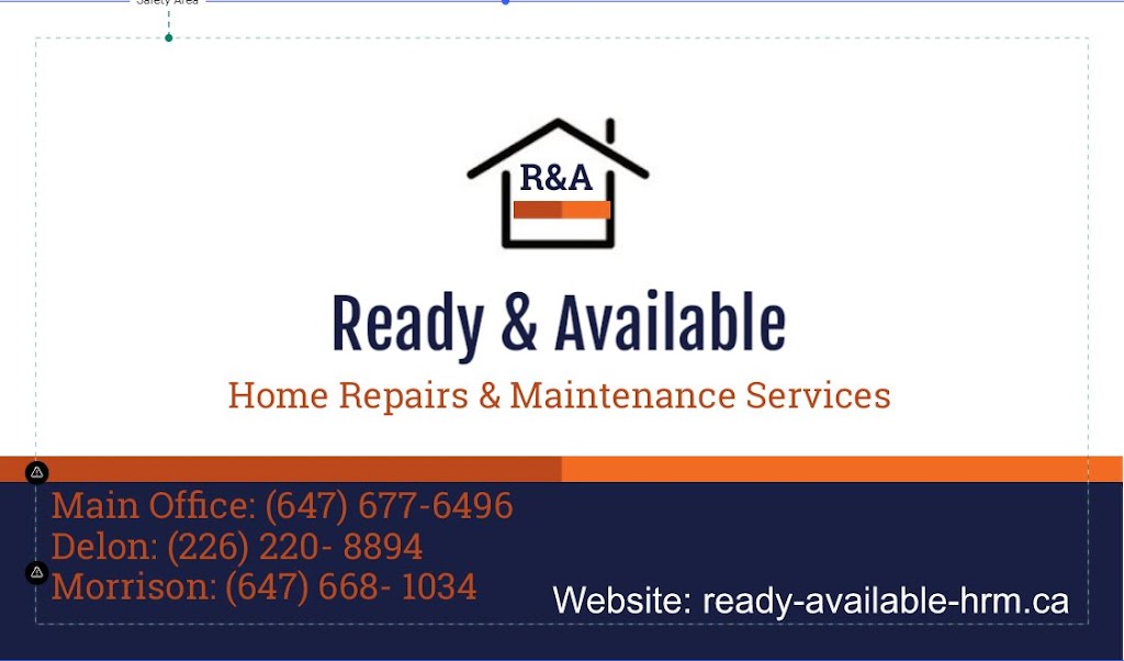 Ready & Available Home Repairs & Maintenance Services | 209 3rd St, Rodney, ON N0L 2C0, Canada | Phone: (226) 220-8894