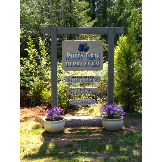Rusty Gate Berry Farm | 2575 Maywood Rd, Powell River, BC V8A 0P4, Canada | Phone: (604) 740-7215