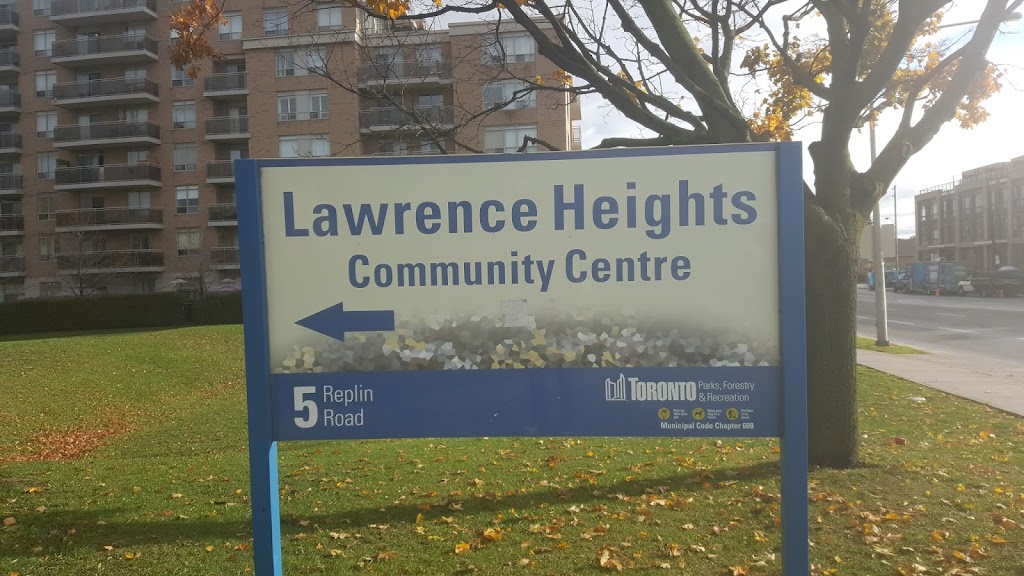 Lawrence Heights Community Centre | 5 Replin Rd, North York, ON M6A 2N3, Canada | Phone: (416) 395-6118