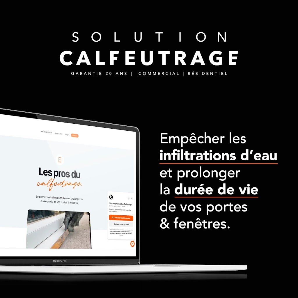 Solution Calfeutrage | 3275 Rue de lIndustrie suite 228, Saint-Mathieu-de-Beloeil, QC J3G 0M8, Canada | Phone: (866) 980-0665