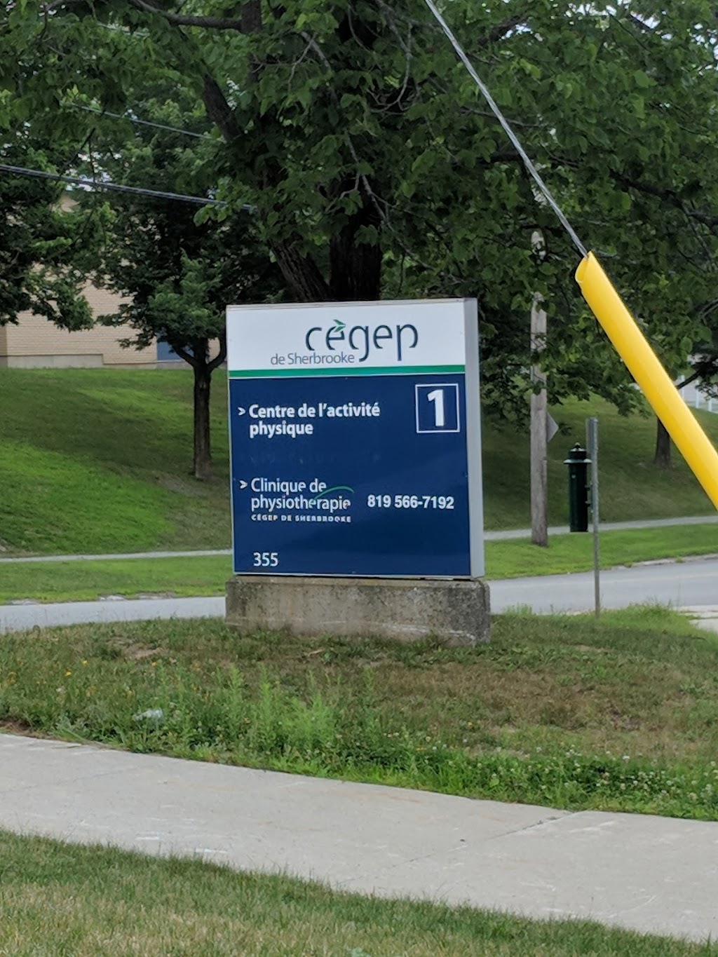 Cégep de Sherbrooke - Pavillon 1 | 355 Rue du Cégep, Sherbrooke, QC J1E 3X7, Canada | Phone: (819) 564-6350