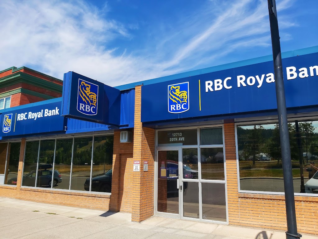 RBC Royal Bank | 12713 20 Ave, Blairmore, AB T0K 0E0, Canada | Phone: (403) 562-2881