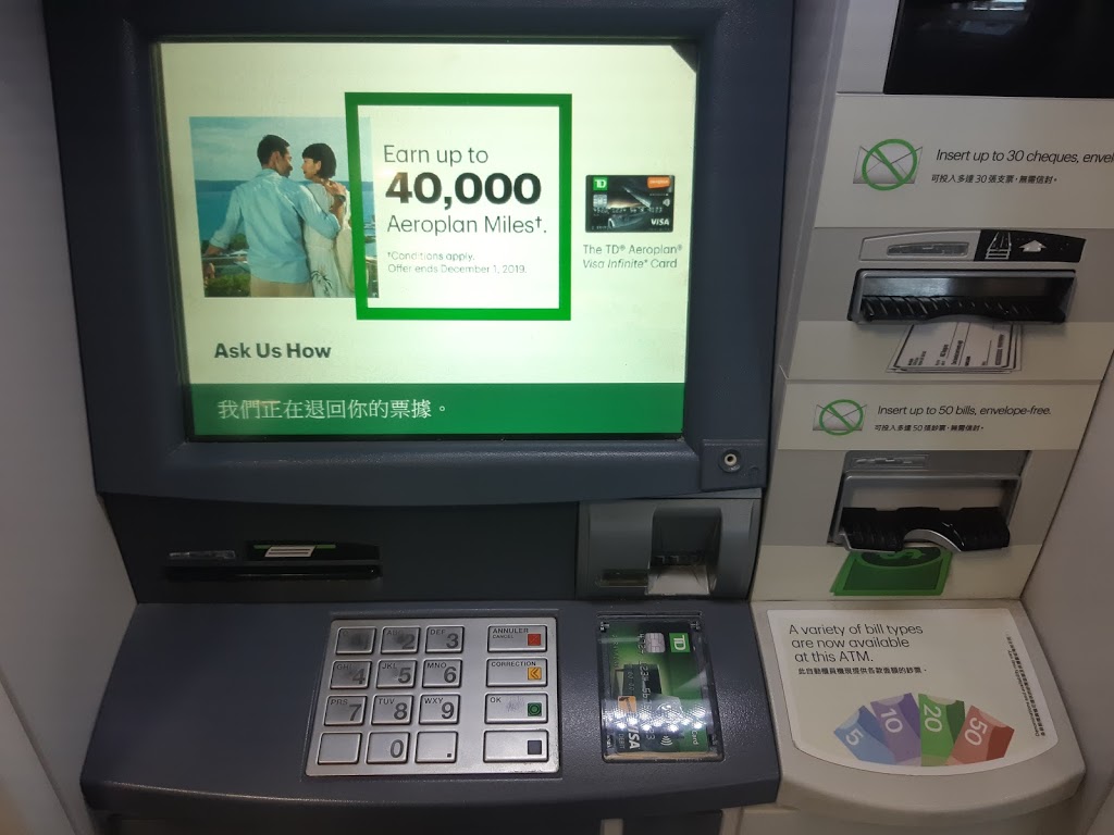 TD Canada Trust Branch and ATM | 7077 Kennedy Rd, Markham, ON L3R 0N8, Canada | Phone: (905) 946-8824