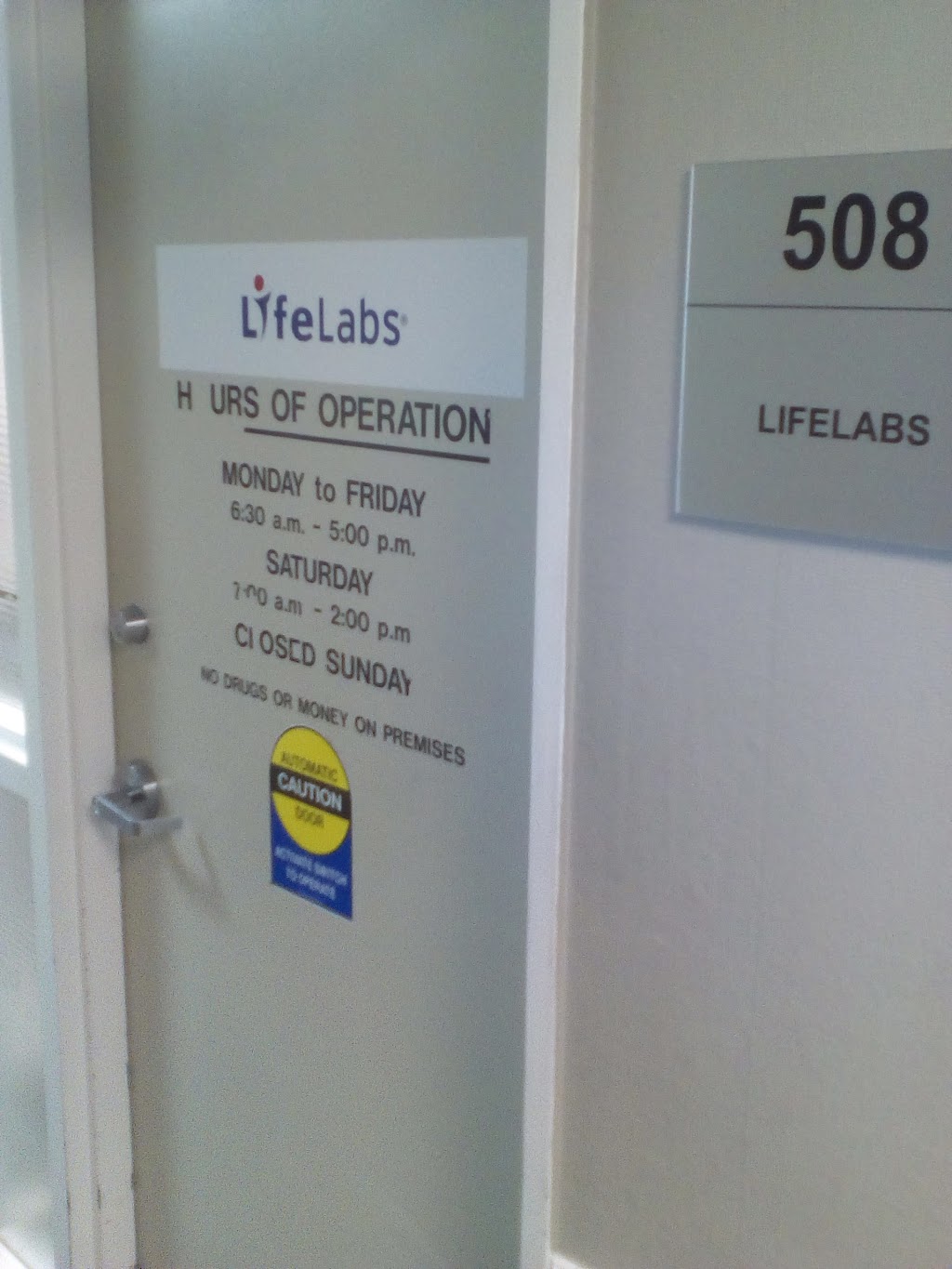 LifeLabs Medical Laboratory Services | 625 5th Ave #508, New Westminster, BC V3M 1X4, Canada | Phone: (604) 431-7206