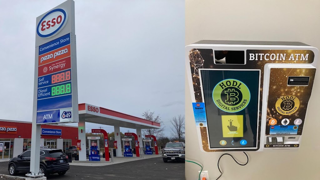 HODL Bitcoin ATM - Esso Ridgeway | 275 Gorham Rd, Ridgeway, ON L0S 1N0, Canada | Phone: (416) 840-5444