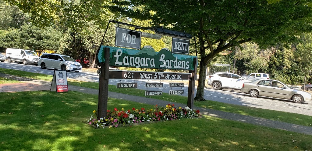 Langara Gardens | 621 W 57th Ave, Vancouver, BC V6P 6P5, Canada | Phone: (604) 327-1178