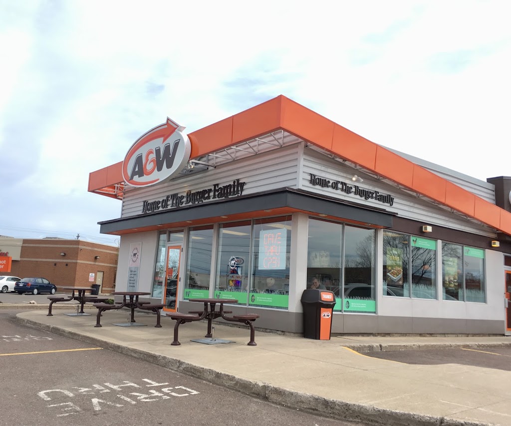 A&W Canada | 20 Plaza Blvd, Moncton, NB E1C 0G4, Canada | Phone: (506) 854-7888