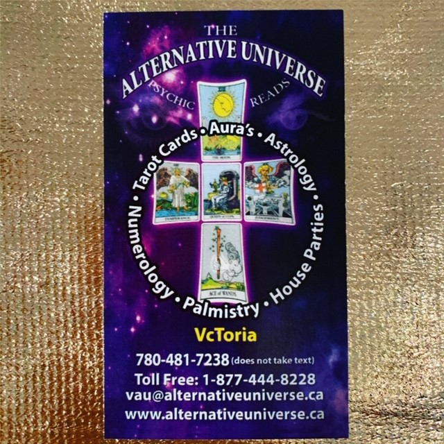 The Alternative Universe | Jamieson Place, Edmonton, AB T6M 2R6, Canada | Phone: (780) 481-7238