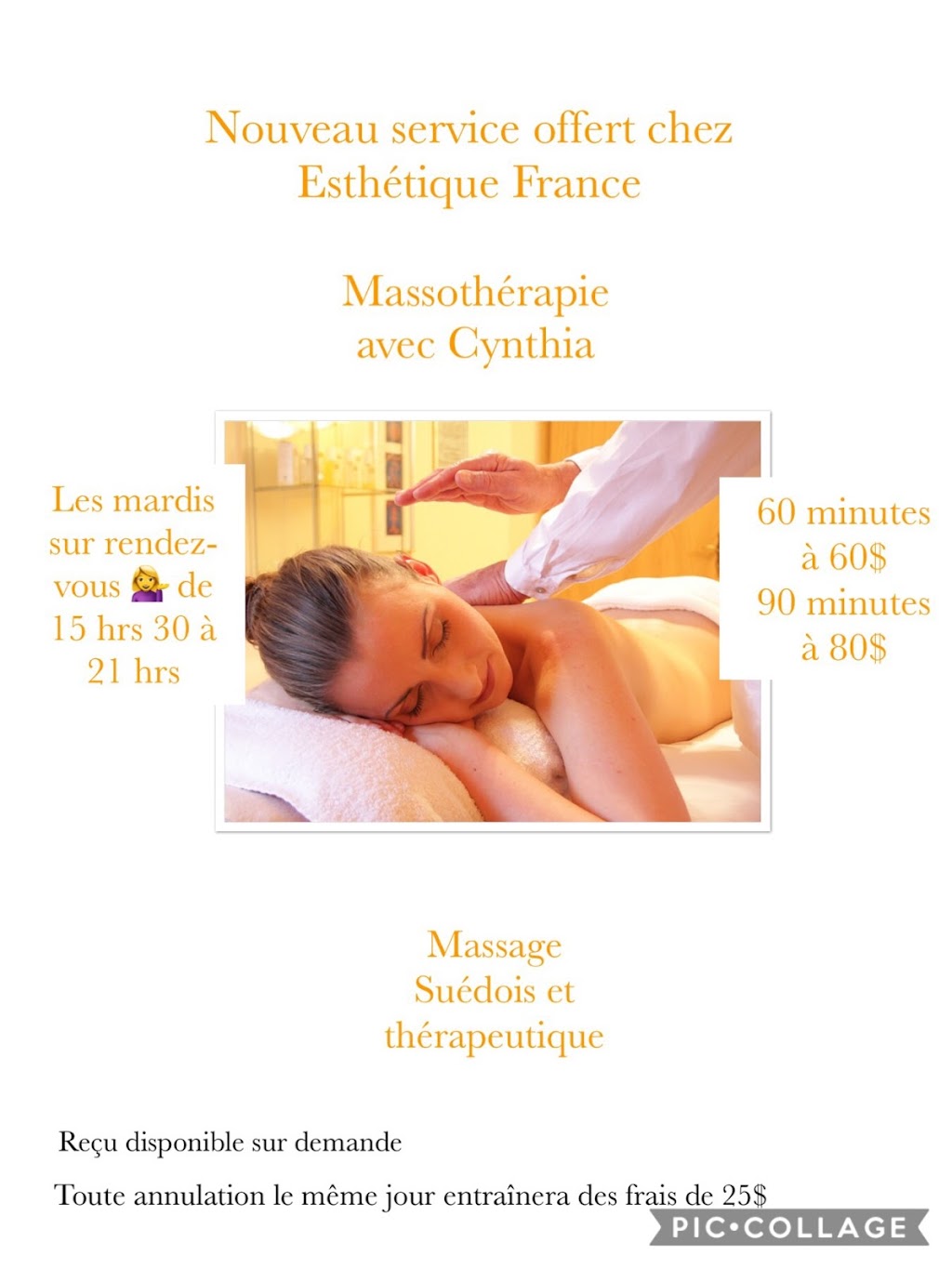 Esthetique France enr. | 338 Rue Jean-Yves-Côté, Rivière-du-Loup, QC G5R 5R6, Canada | Phone: (418) 867-2879