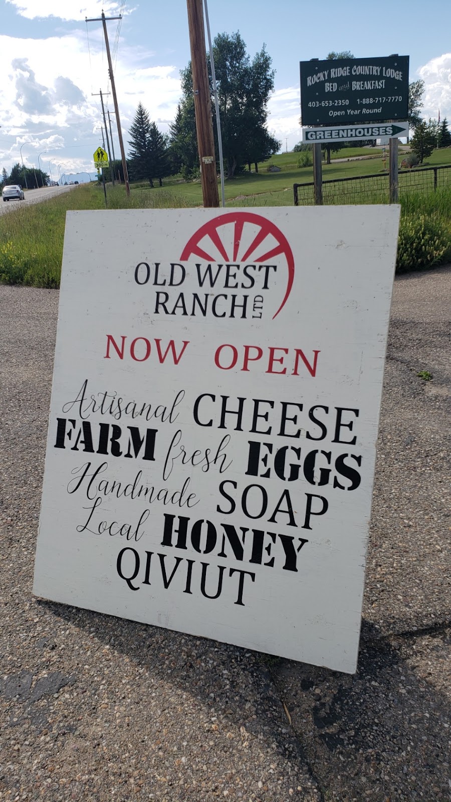 Old West Ranch Cheese Factory | 627 Main St, Mountain View, AB T0K 1N0, Canada | Phone: (403) 653-2334