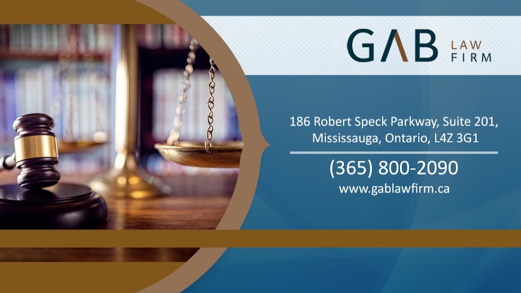 GAB Law Firm | 186 Robert Speck Pkwy #201, Mississauga, ON L4Z 3G1, Canada | Phone: (365) 800-2090