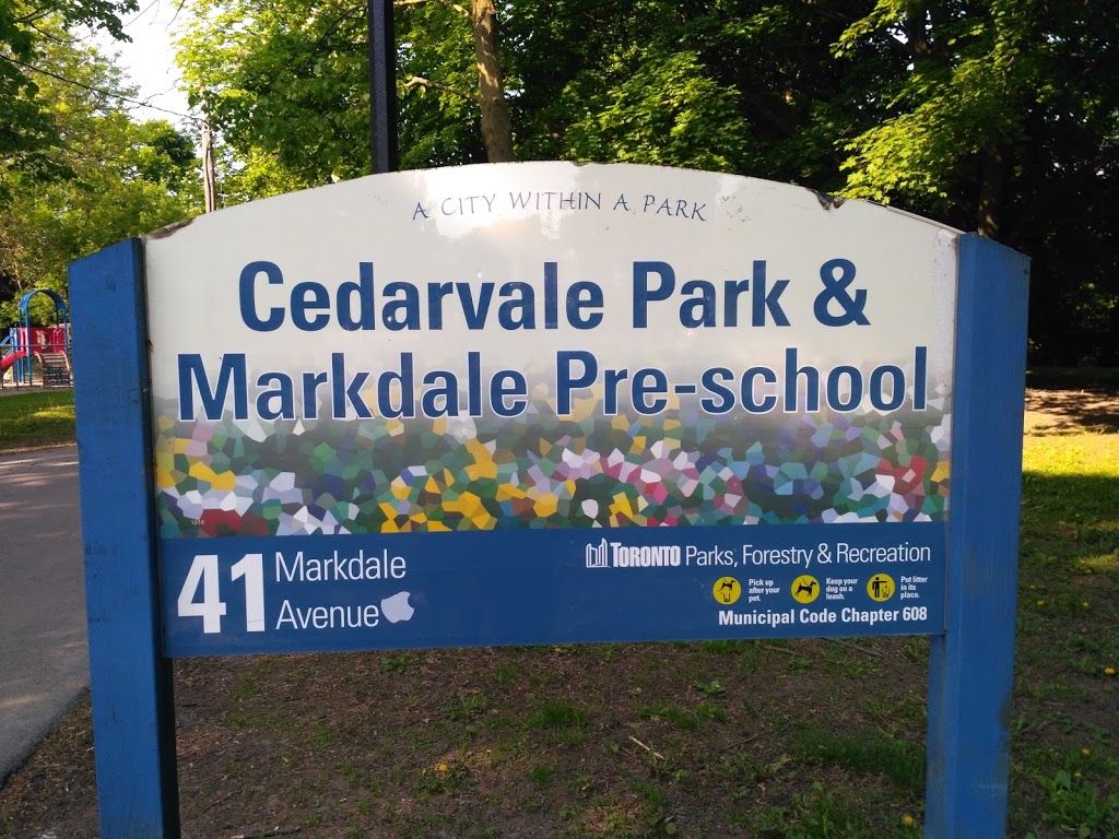 Markdale Preschool Site | 41 Markdale Ave, Toronto, ON M6C, Canada | Phone: (416) 392-0746