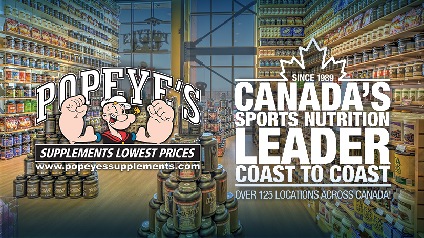 Popeyes Supplements Leduc | 5411 Discovery Way Unit 105, Leduc, AB T9E 8N4, Canada | Phone: (780) 980-2217