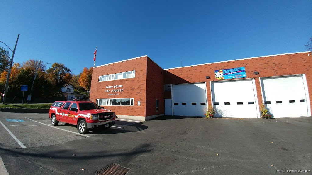 Parry Sound Fire Complex | 4 Church St, Parry Sound, ON P2A 1Y3, Canada | Phone: (705) 746-2262