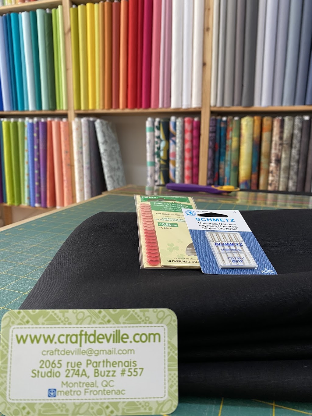 Craft De Ville | Buzz #557, 2065 Rue Parthenais studio 274a, Montreal, QC H2K 3T1, Canada | Phone: (514) 836-6199