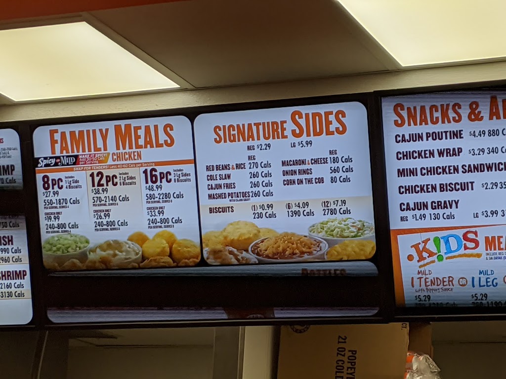 Popeyes | 820 Kingston Rd, Pickering, ON L1V 1A9, Canada | Phone: (905) 420-3500