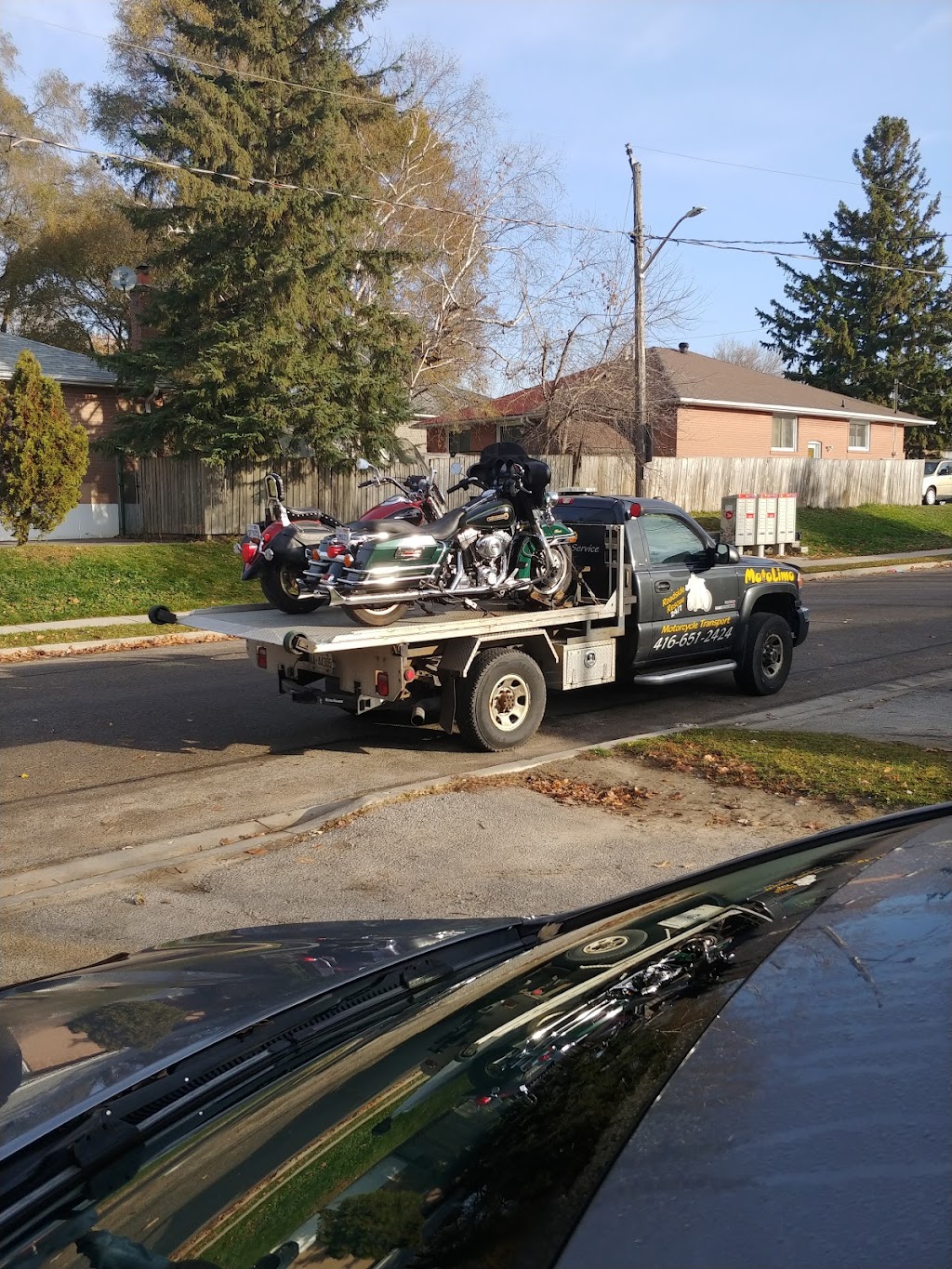 MotoLimo-Motorcycle Transport & Towing | 19 8th Ave, Mississauga, ON L4X 2R6, Canada | Phone: (416) 651-2424