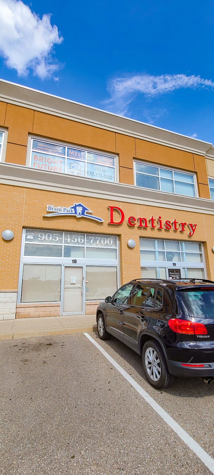 Bram Park Dentistry | 2120 N Park Dr Unit 19, Brampton, ON L6S 0C9, Canada | Phone: (905) 791-1200